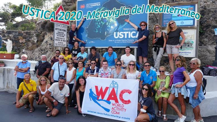 Ustica 2020 foto di gruppo Ustica 2020 foto di gruppo