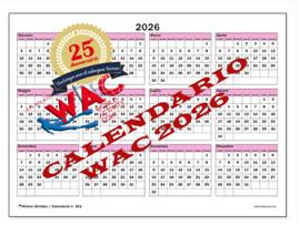 calendario wac 2026